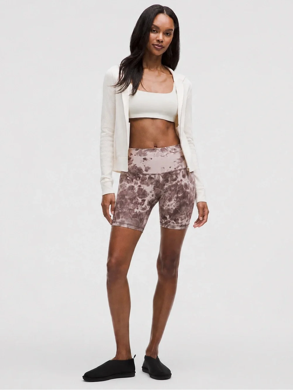 Lululemon| Align High-Rise Short 6” Diamond Dye Mink Bery Lunar Rock Shadow US 6
